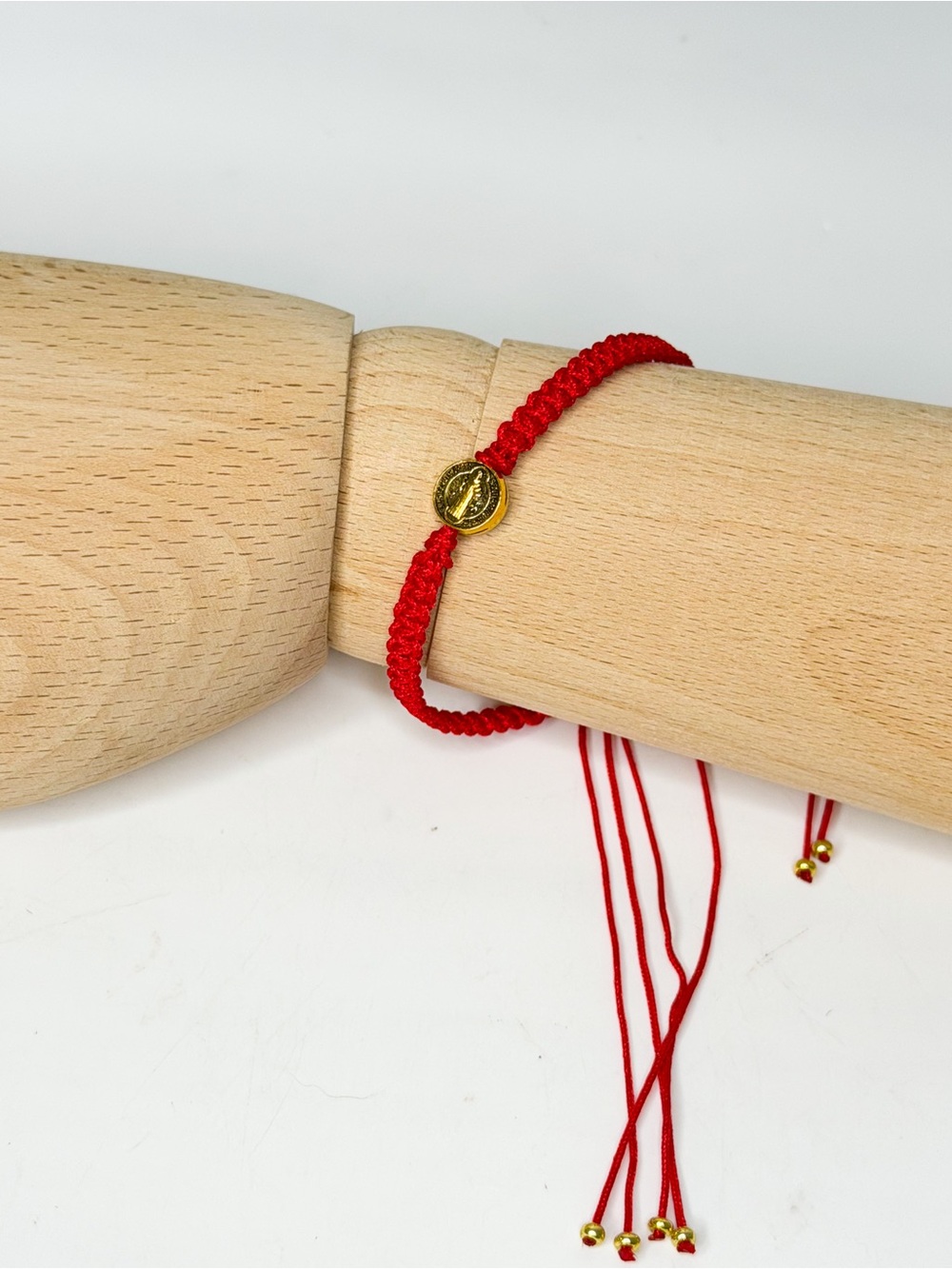 Lemons & Lune Handmade Red San Benito Macrame Bracelet